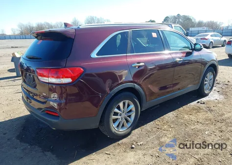 2018 Kia Sorento 2.4L Lx from USA, damaged, VIN 5XYPG4A3XJG387145